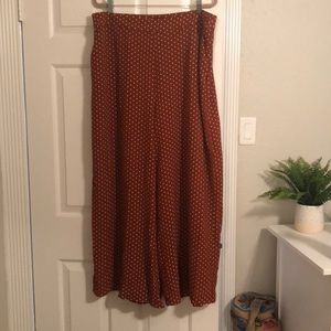 Forever 21 plus polka dot pants